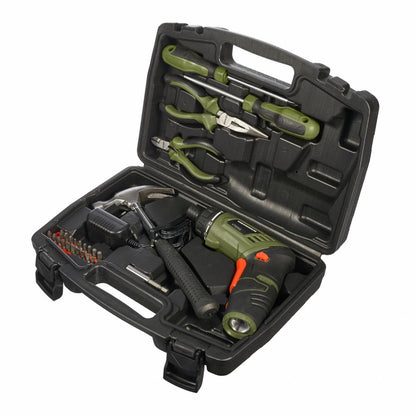 Pachet Surubelnita pe acumulator Heinner VTE002, 3.6 V Li-Ion, 1300 mAh, 4.5 Nm, 20 biti, adaptor + 5 scule de mana