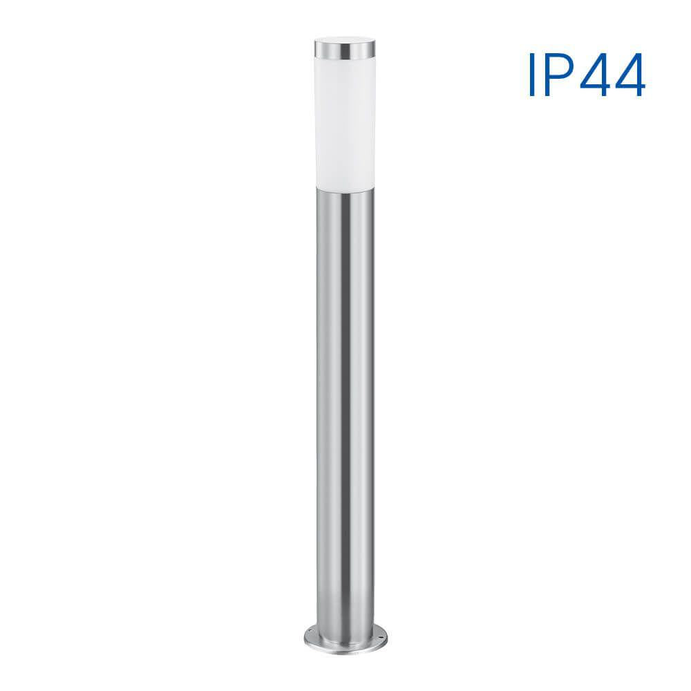 Stalp Pentru Iluminat Exterior Vivalux Tokyo, E27, Max. W, Ip44 ,&Oslash;76X800Mm, Nichel, Bec Neinclus