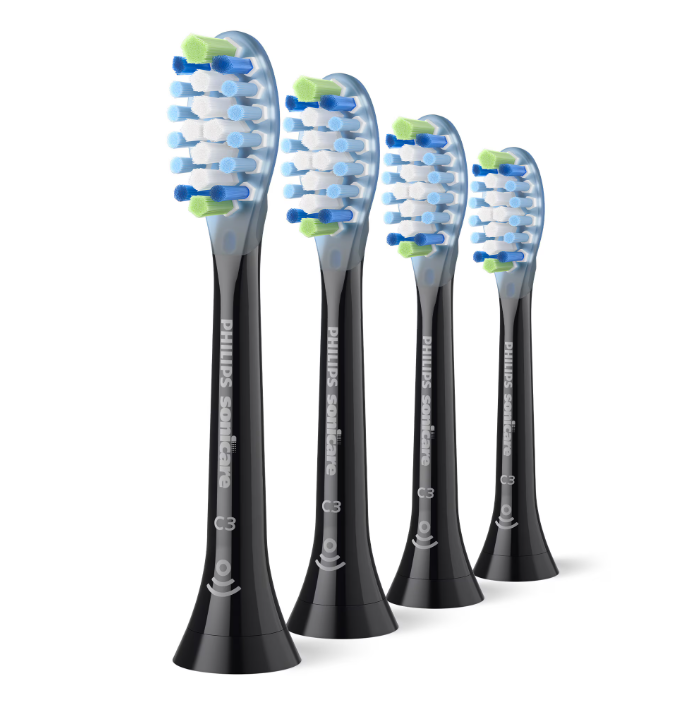 Rezerve Philips Sonicare Plaque Defence Hx9044/88, Pachet De 4 Capete De Periere, Standard, Click-On, Sincronizarea Modurilor Brushsync, L X A X I (Mm)