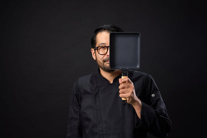 Tigaie jade Cooking by Heinner - Samurai Gourmet by Rikito Watanabe, invelis ceramic, inductie, 18 x 15 x 3.4 cm