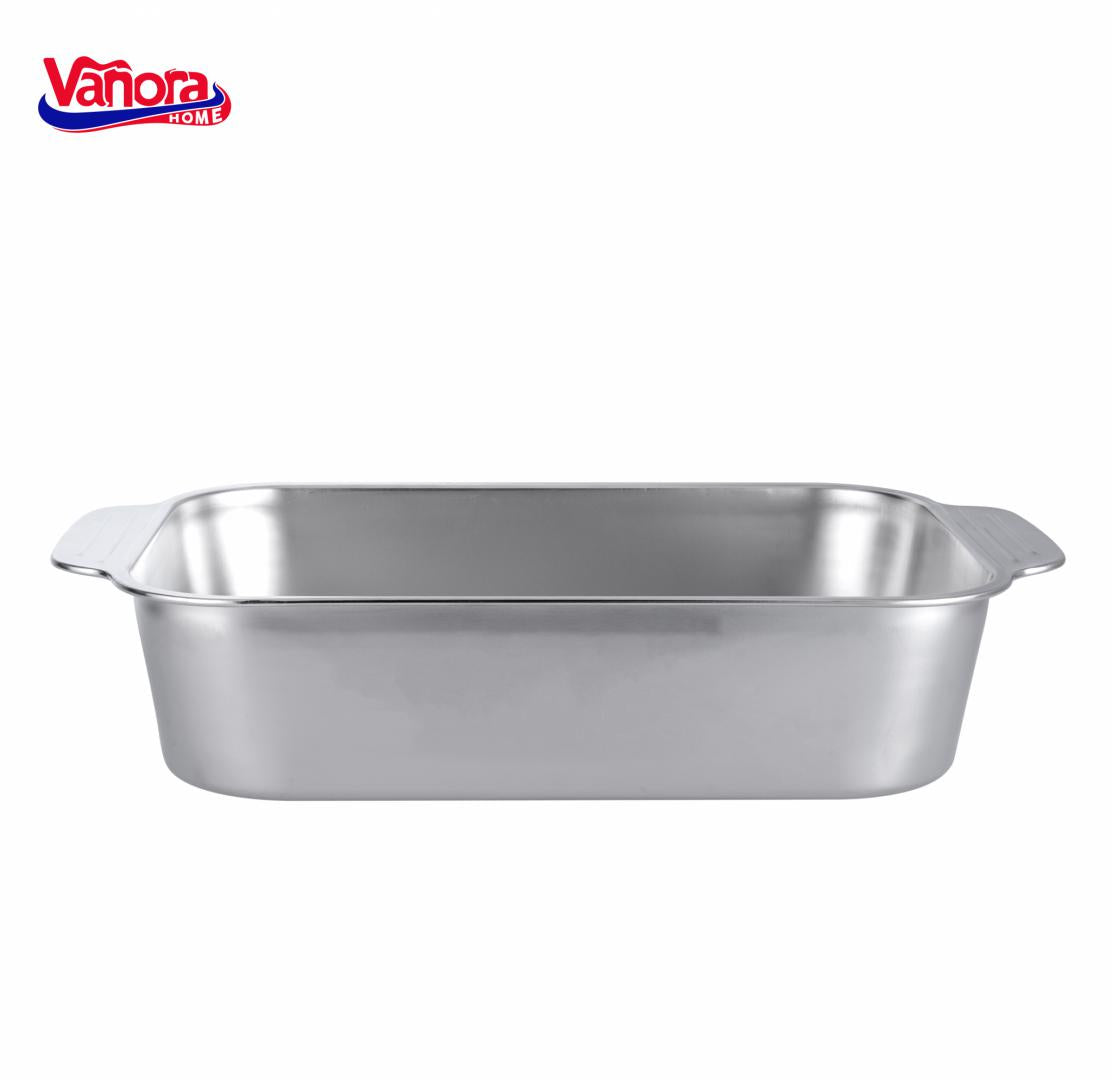 Tava inox Vanora Home Lora, 33 x 19 x 7.5 cm
