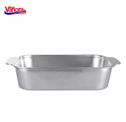 Tava inox Vanora Home Lora, 33 x 19 x 7.5 cm