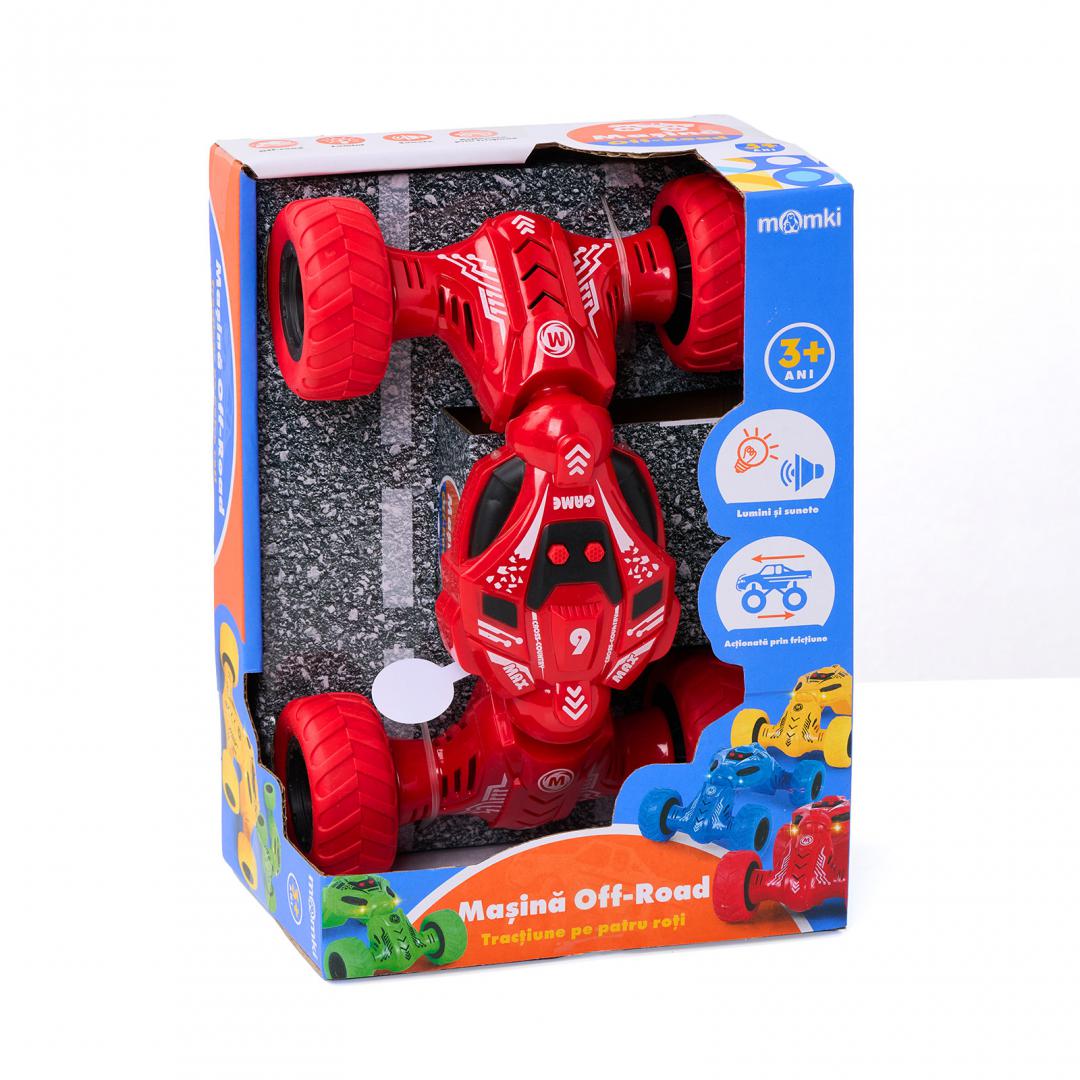 Masina Off-Road Cu Lumini Si Sunete, Momki