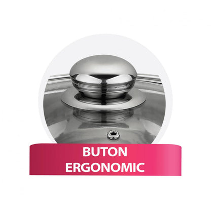 Set de oale Madeline Cooking by Heinner, 10 piese, inox, inductie