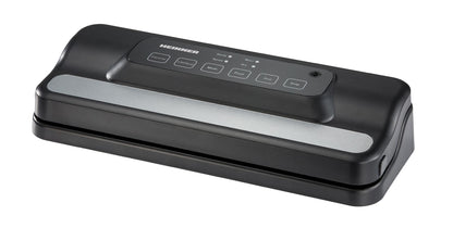 Aparat de vidat si sigilat Heinner FreshLock 110SS HAV-E110BKSL, vidare umeda /uscata, vidare caserole, panou de comanda tactil, furtun pentru vidarea caserolelor, cutter incorporat, compatibil cu pungi cu latimea de 30cm, capacitate vidare: 12L/min, 110W