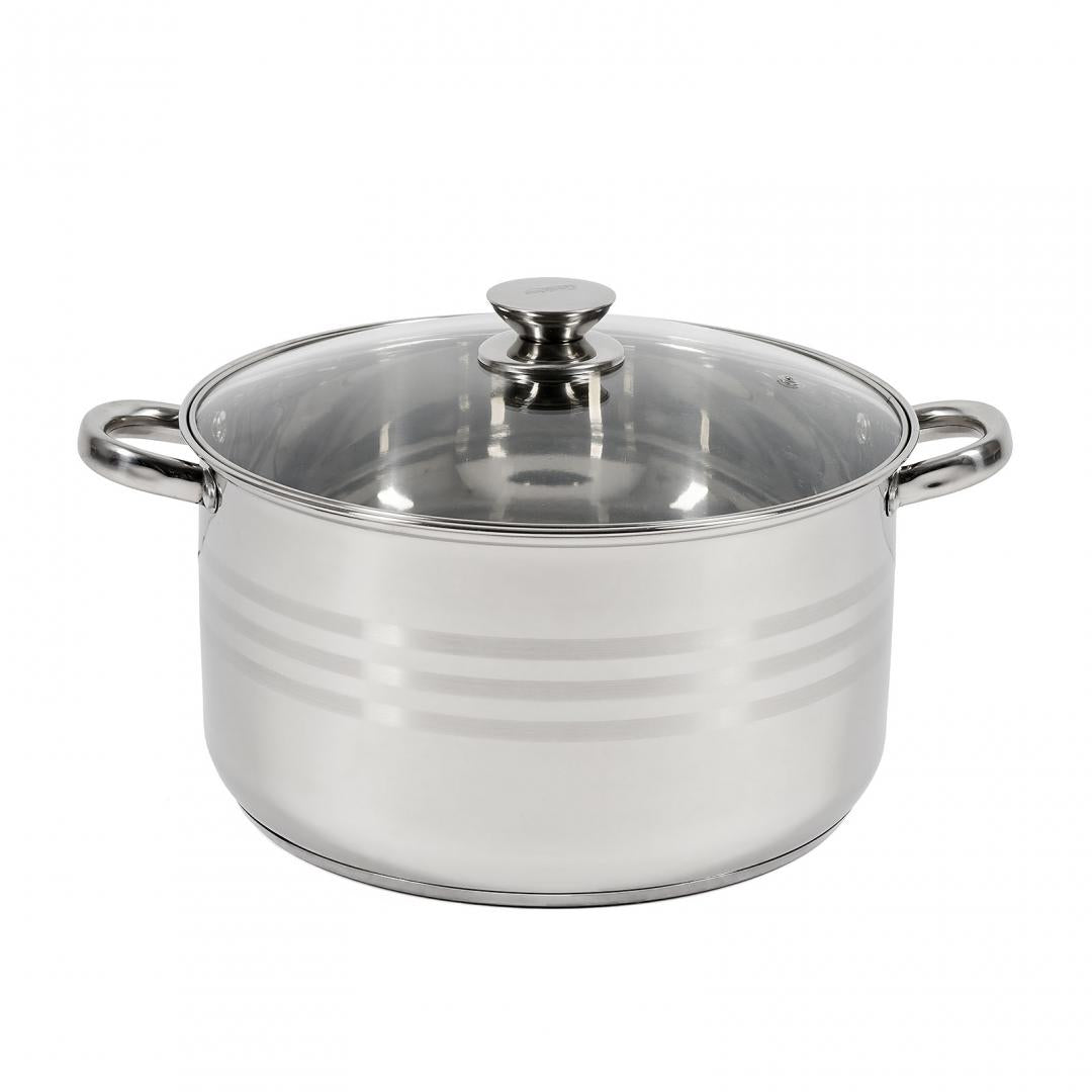 Oala cu capac Cooking by Heinner Myra, inox, 30 x 17 cm, 12 L