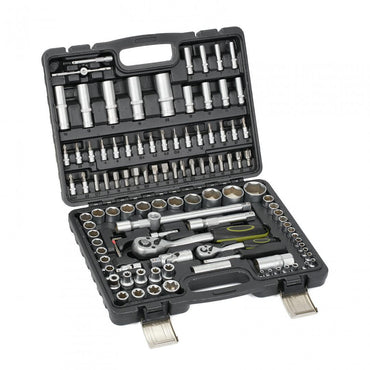 Trusa multifunctionala 108 piese Heinner CTSM011, material chrome-vanadium, cutie depozitare si transport