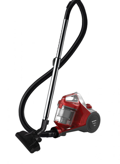 Aspirator fara sac Heinner HVC-MC700RD, 700 W, Filtrare ciclonica, Filtru Hepa 12, Rosu