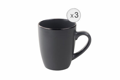 Set 3 Cani Ceramica, 354 Ml, Calypso, Art Of Dining By Heinner