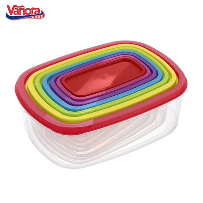 Set 7 Caserole Dreptunghiulare Happy, Vanora Home