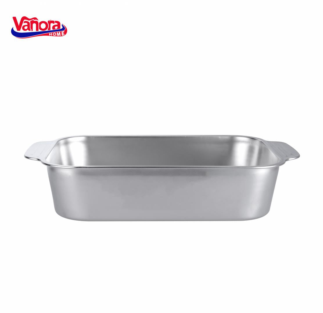 Tava inox Vanora Home Lora, 33 x 19 x 7.5 cm
