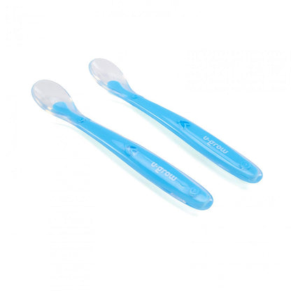 Set 2 Lingurite Silicon , Light Blue, U-Grow
