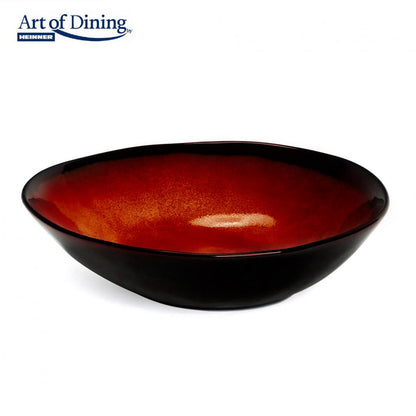 Bol Oval Ceramica 20 Cm, Vulcano, Art Of Dining By Heinner