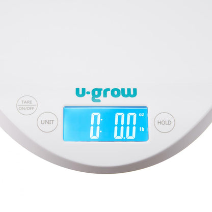 Cantar Corporal 2 In 1 Pentru Bebelusi Si Copii U-Grow, Functie Bluetooth, Capacitate 30 Kg, Display Lcd,