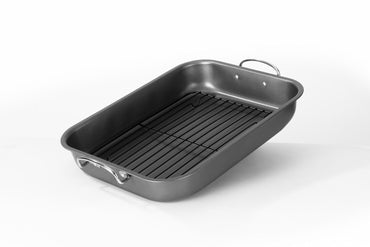 Tava pentru cuptor Vanora, cu grill, 39x29x6cm