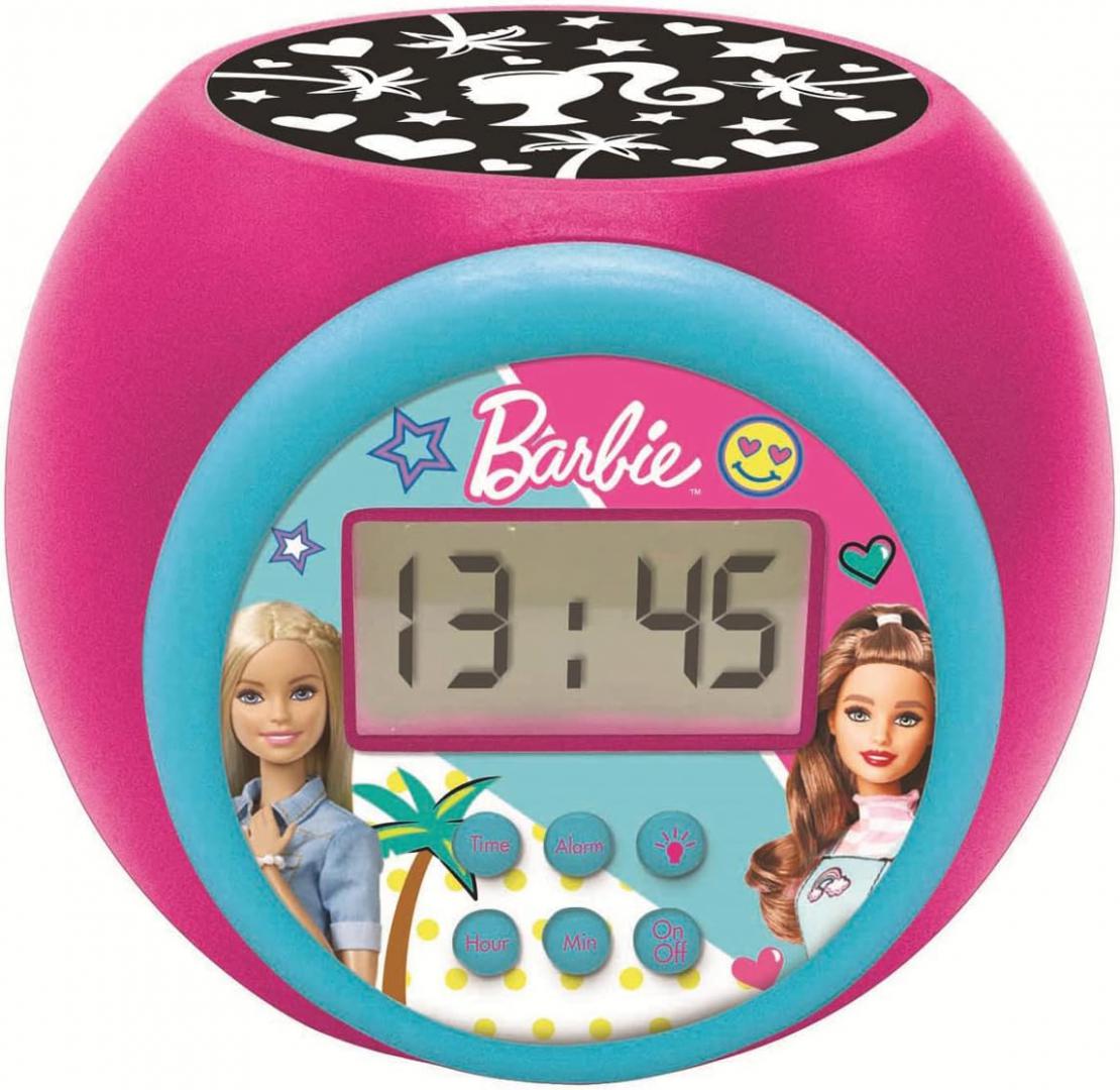 Ceas Desteptator Cu Proiector, Barbie