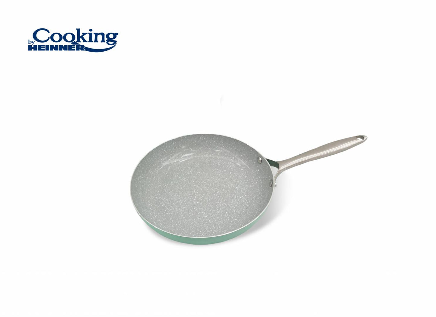 Set pentru gatit 5 piese din aluminiu presat, capace din aluminiu, acoperire ceramica cu aspect marmorat, baza inductie