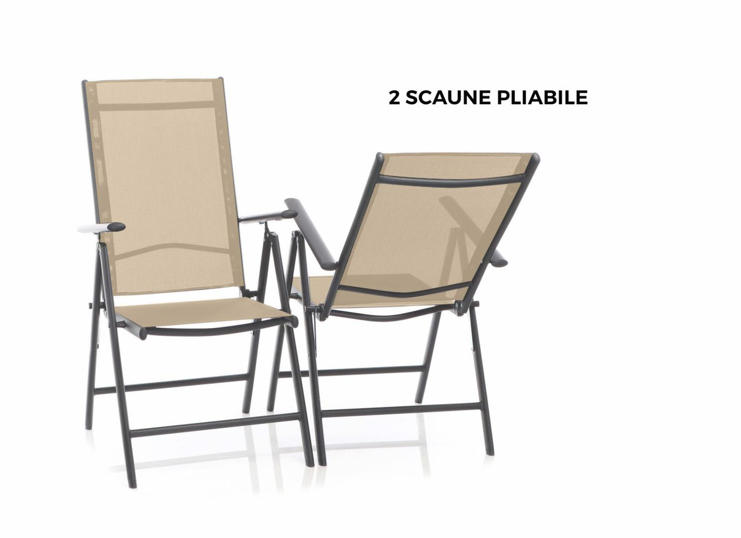 Set mobilier gradină, Heinner, 2 scaune, masă, 140x80 cm, multicolor