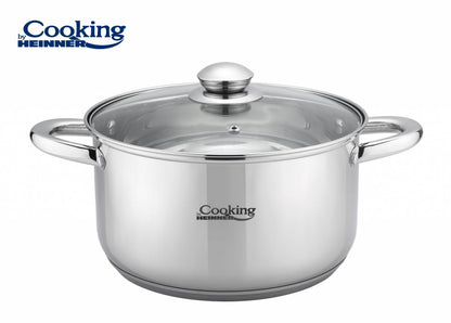 Set de oale pentru gatit Cooking by Heinner Victoria, 8 piese, inox