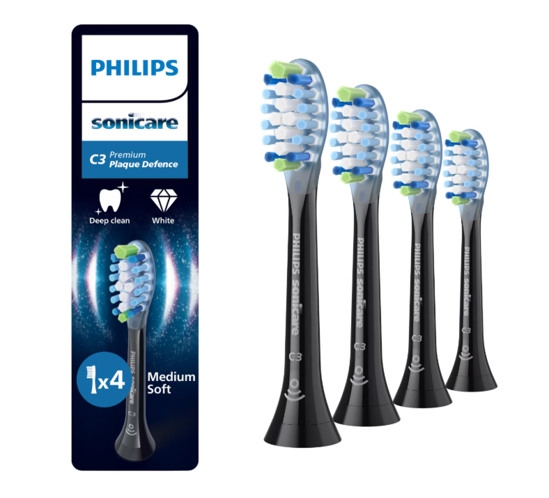 Rezerve Philips Sonicare Plaque Defence Hx9044/88, Pachet De 4 Capete De Periere, Standard, Click-On, Sincronizarea Modurilor Brushsync, L X A X I (Mm)