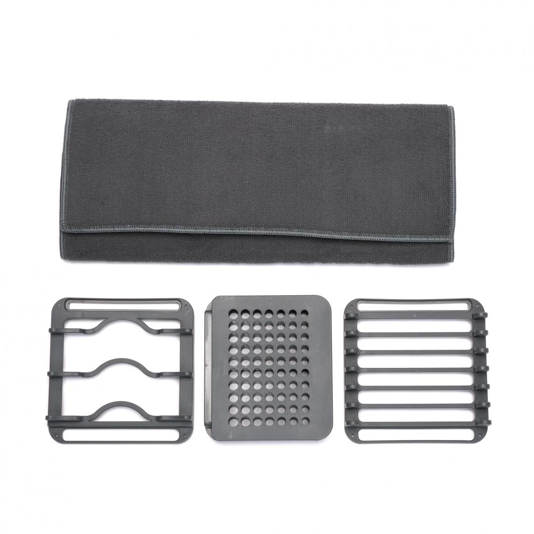 Suport Scurgator De Vase Cu Covoras 4 Pcs