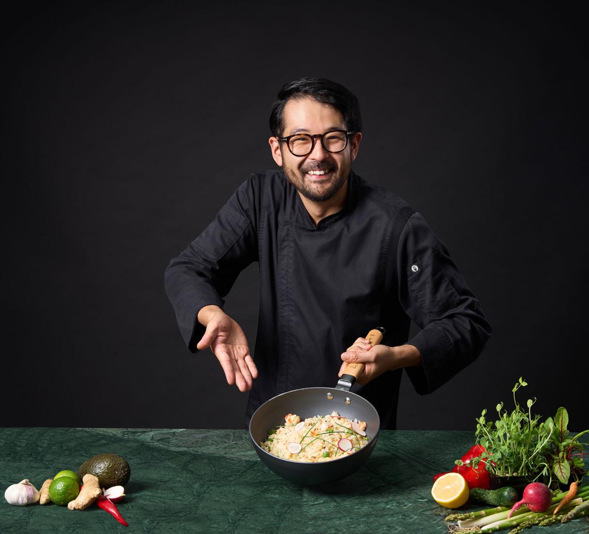 TIGAIE WOK+CAPAC 24X7.5 CM,  RIKITO WATANABE