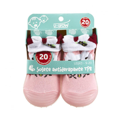 Sosete Antiderapante Tpr 20/11.9Cm Us1K3-9-20, U-Grow