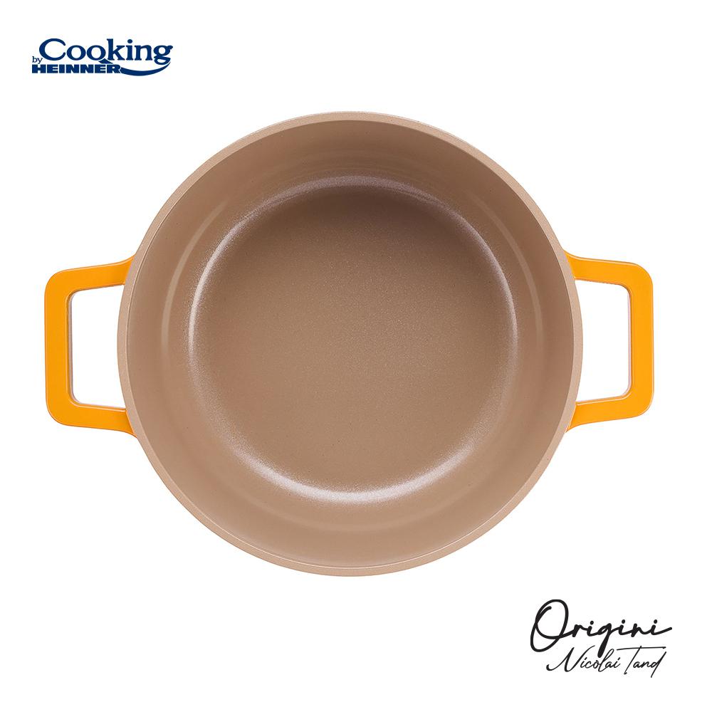 Semioala 5.8L Aluminiu Turnat + Capac ,Nicolai Tand, Origini, Cooking By Heinner