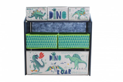 Dulap Depozitare Jucarii Dinozauri