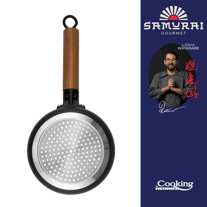 Cratita 1.4L cu capac Cooking by Heinner - Samurai Gourmet by Rikito Watanabe, invelis ceramic, inductie