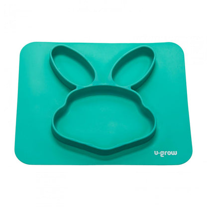 Farfurie Din Silicon, Forma Iepuras, U-Grow
