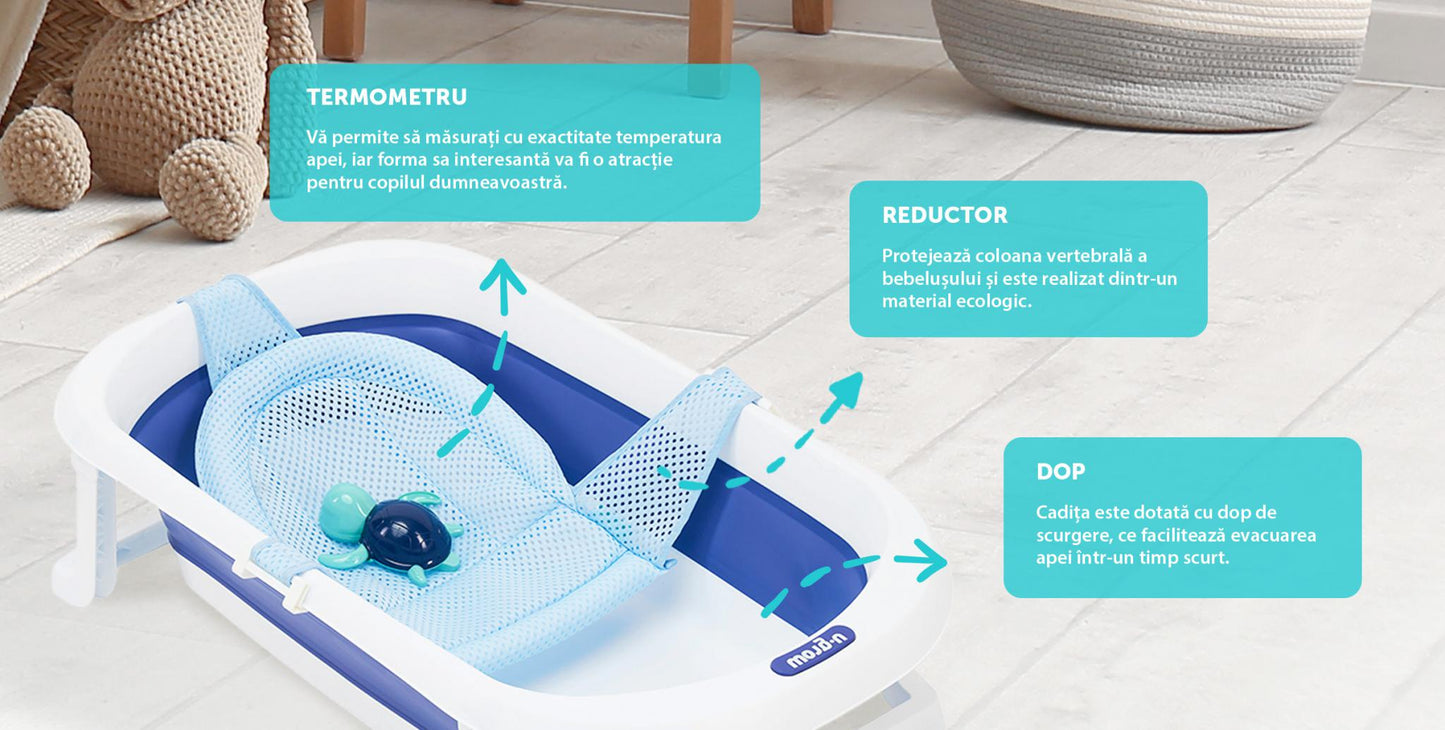 Cadita Pliabila Cu Reductor Detasabil Si Termometru , U-Grow