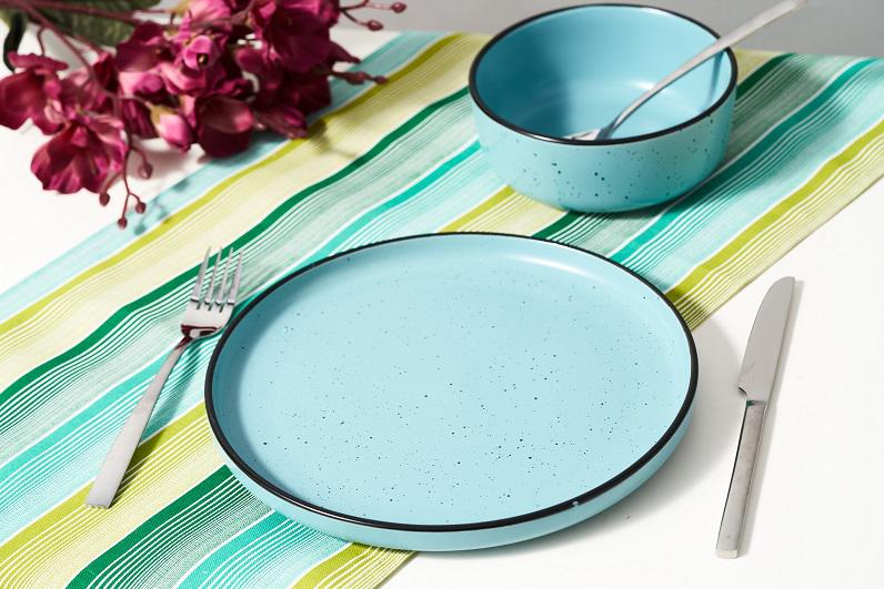 Set 6 farfurii intinse Art of dining by Heinner Electra, ceramica, 27cm