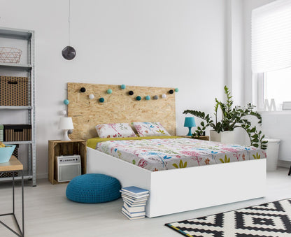 Lenjerie De Pat Ks Microfibra Flowers