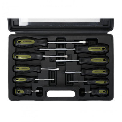 Set 10 surubelnite Heinner PCSS011, material chrome-vanadium