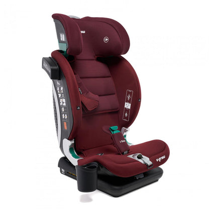 Scaun Auto I-Size U-Grow Goldfix Plus, Isofix, 76-150 Cm (9-36 Kg), Boxa Bluetooth,