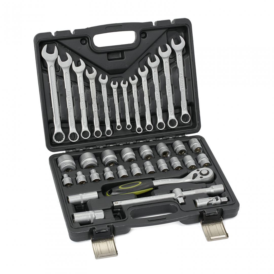 Trusa multifunctionala 37 piese Heinner CTSM013, material chrome-vanadium