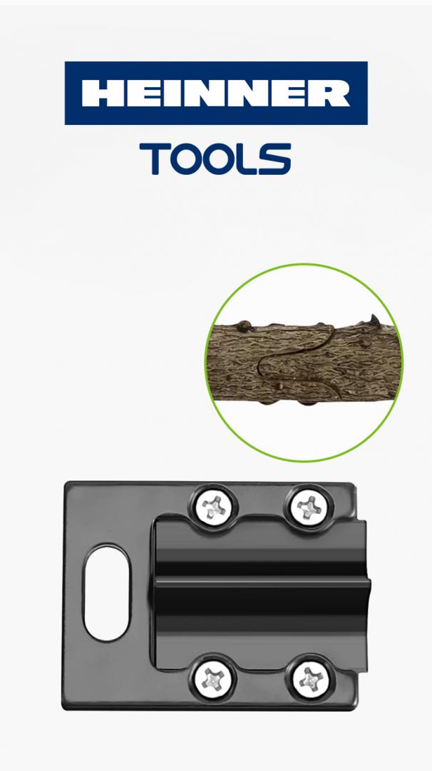 Cleste/Aparat pentru altoit Heinner 8201, lame reversibile tip V-U-Ω, pomi, vie, plante