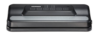 Aparat de vidat si sigilat Heinner FreshLock 110SS HAV-E110BKSL, vidare umeda /uscata, vidare caserole, panou de comanda tactil, furtun pentru vidarea caserolelor, cutter incorporat, compatibil cu pungi cu latimea de 30cm, capacitate vidare: 12L/min, 110W