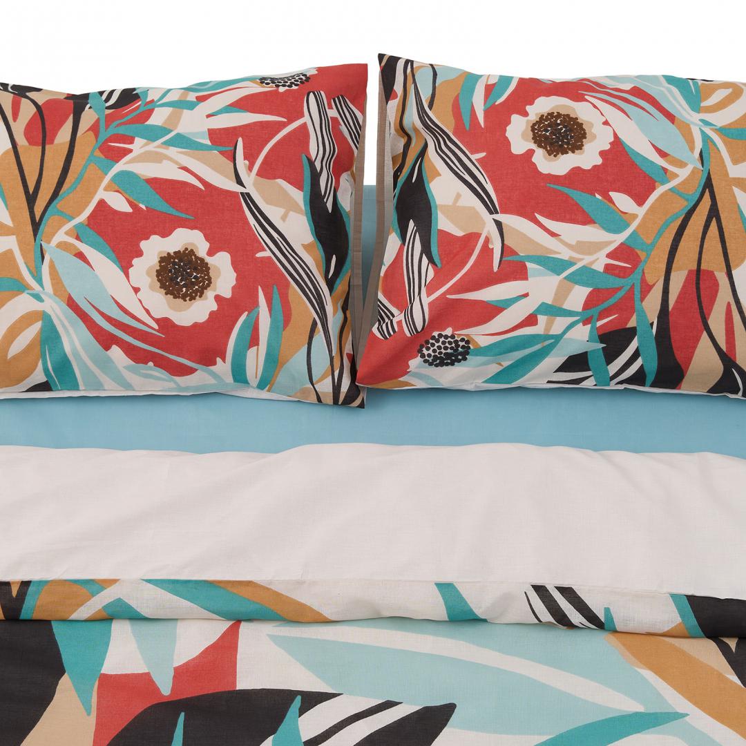 Lenjerie de pat Heinner Home Dubla BBC 4 piese, 132TC, Amon