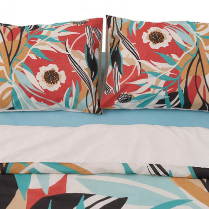 Lenjerie de pat Heinner Home Dubla BBC 4 piese, 132TC, Amon