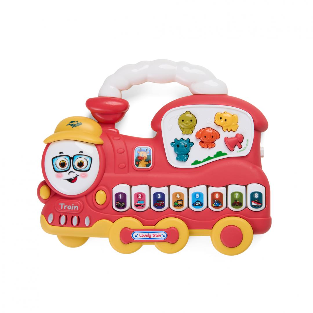JUCARIE TRENULET CU LUMINI SI SUNETE
