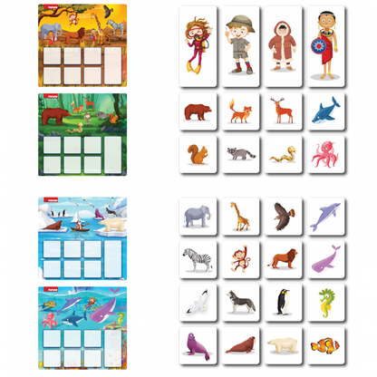 Joc Din Spuma Eva, Potriveste Habitatul, Puedo