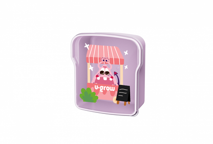 Set 3 caserole multicolore U-Grow, 3 x 300ml