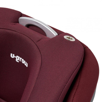 Scaun Auto I-Size U-Grow Goldfix Plus, Isofix, 76-150 Cm (9-36 Kg), Boxa Bluetooth,