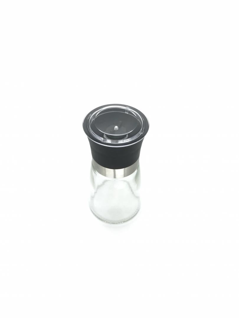 Rășniță ceramica sare și piper, Vanora, 13.5cm, negru, 160ml