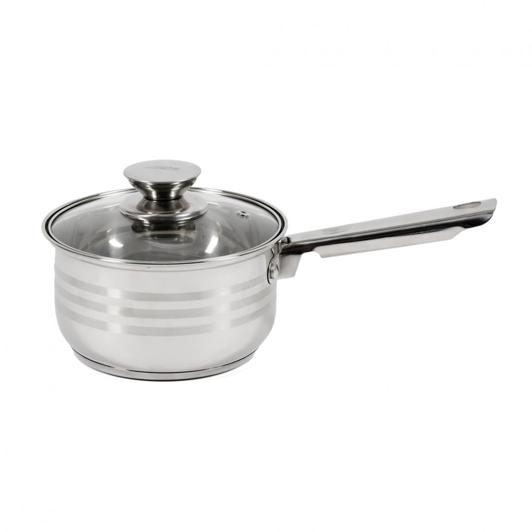Cratita 1.9L cu capac Cooking by Heinner Myra, inox, inductie, 16 x 9.5 cm