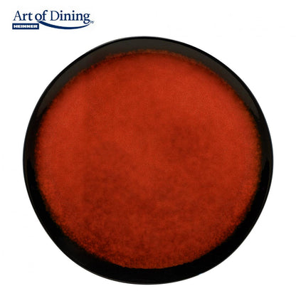 Set 4X Farfurie Intinsa Ceramica 28 Cm, Vulcano, Art Of Dining By Heinner