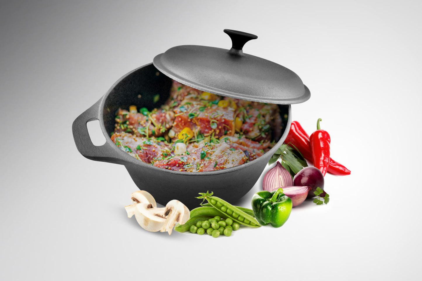 CRATITA FONTA PURA+CAPAC Cooking by Heinner 24x10.8cm,3.8L