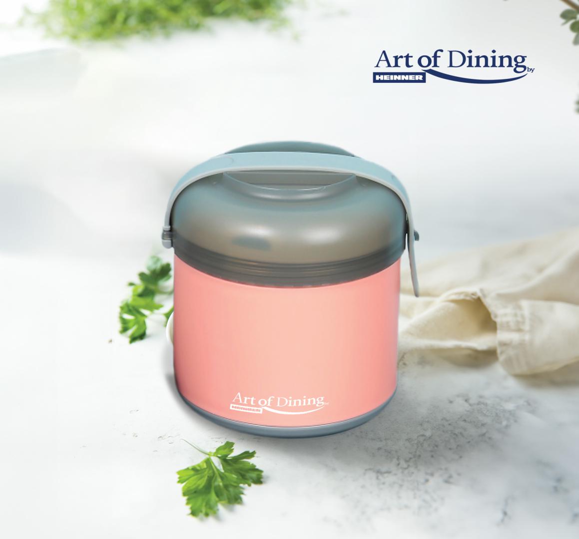 Caserola termica cu perete dublu Art of dining by Heinner Loca, inox, 600 ml